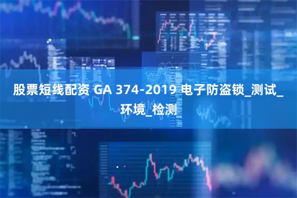 股票短线配资 GA 374-2019 电子防盗锁_测试_环境_检测